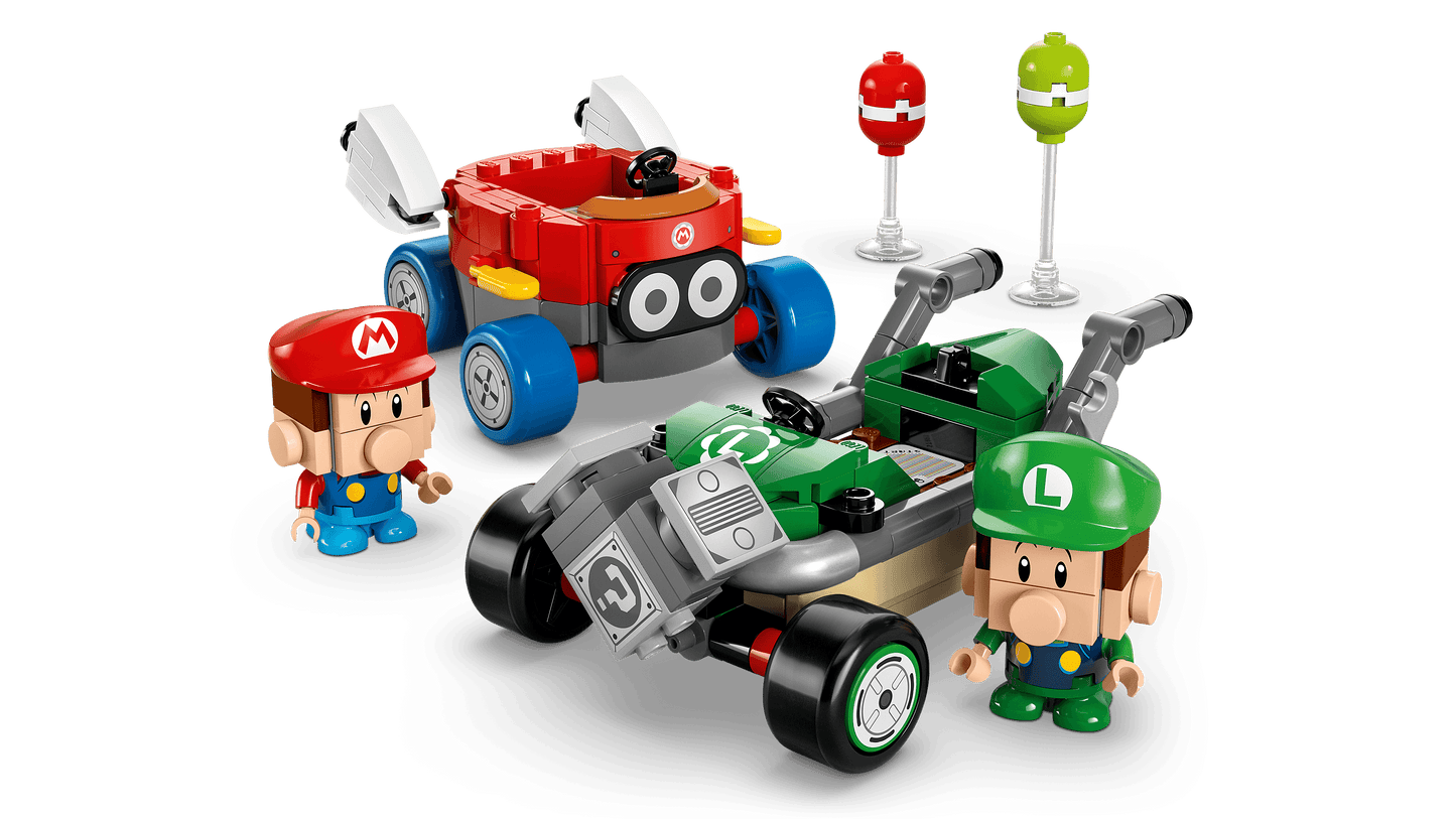 LEGO Mario Kart – Baby Mario vs. Baby Luigi 72034 Super Mario