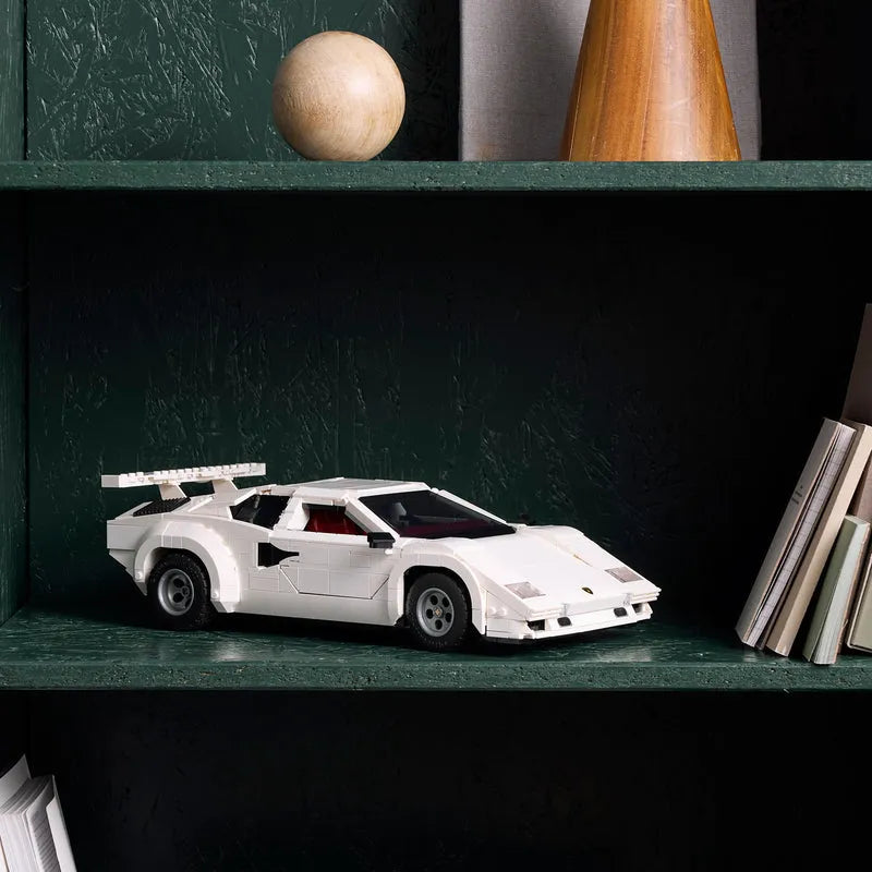 LEGO Lamborghini Countach 5000 Quattrovalvole (white) 10337 Icons