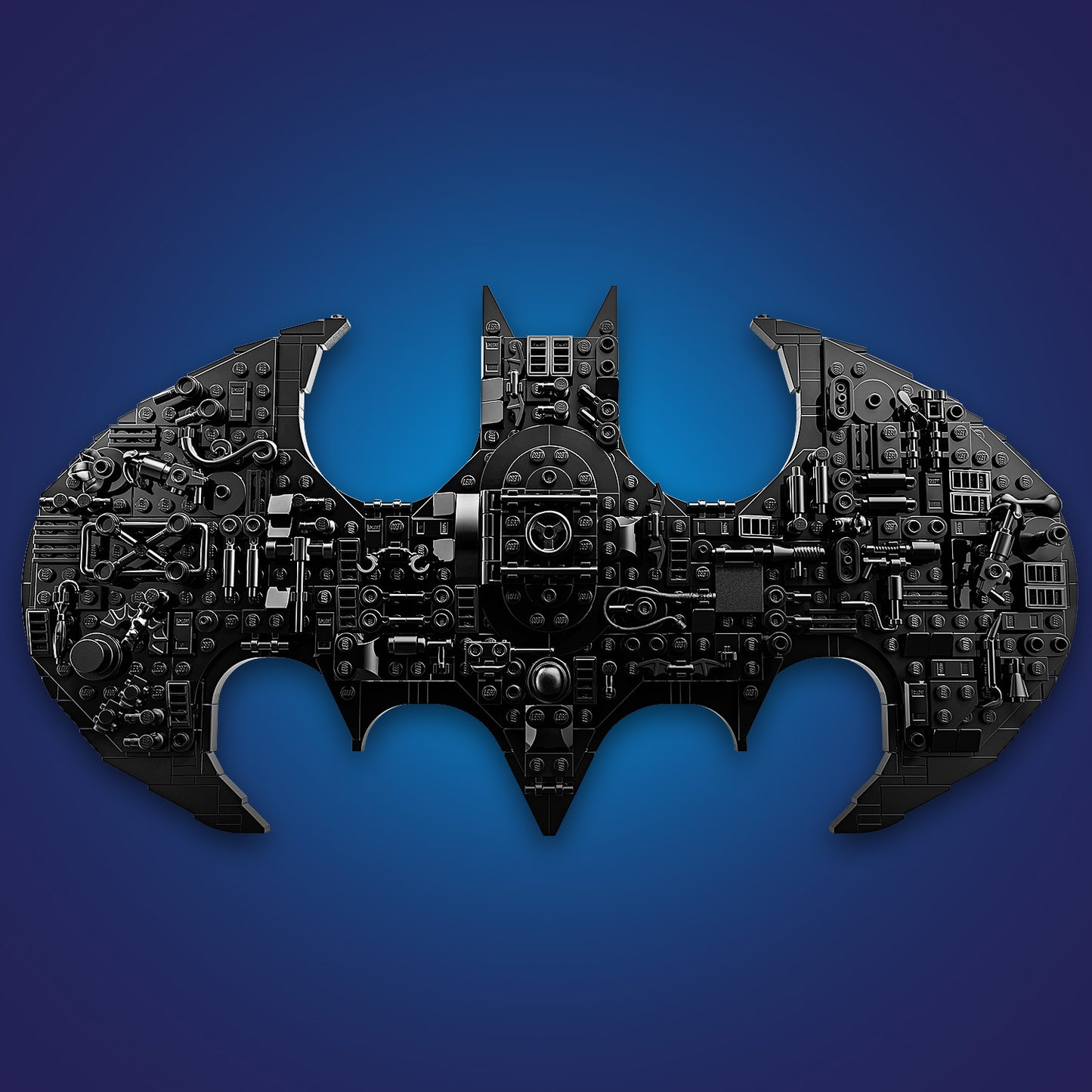LEGO DC Batman Logo – Superhelden Speelgoed voor Kinderen met 2 Minifiguren – 3D DIY Kinderkamer Decoratie – Cadeau voor Jongens vanaf 12 jaar en Fans – 76330