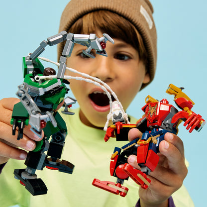 LEGO Marvel Mechaduel: Spider-Man vs. Doc Ock Superhelden Bouwpakket voor Kinderen 76338