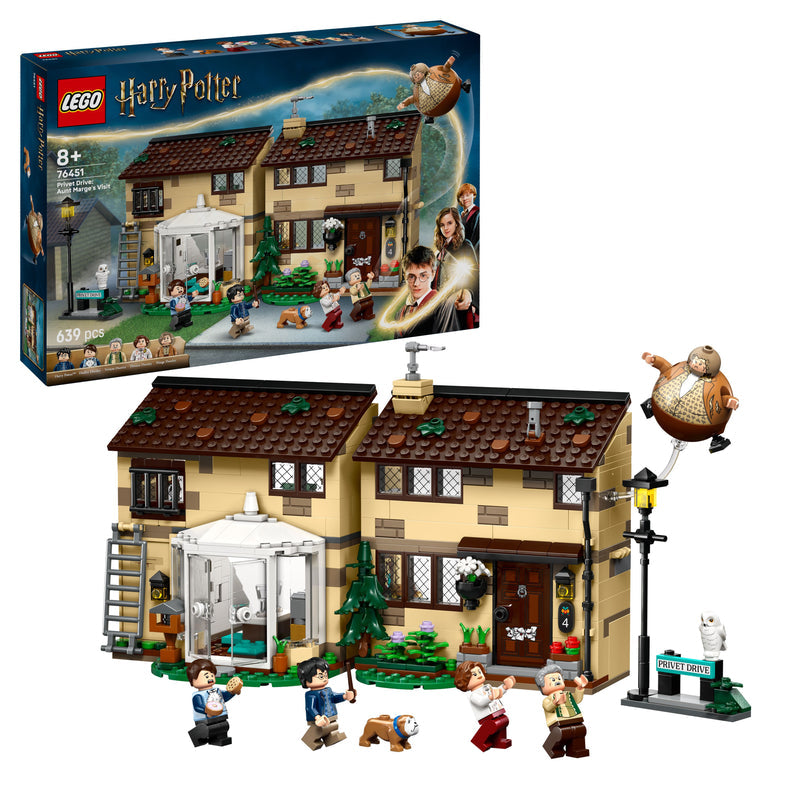 LEGO Ligusterlaan: bezoek van tante Margot 76451 Harry Potter