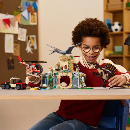 LEGO Spinosaurus en Quetzalcoatlus luchtmissie 76976 Jurassic World