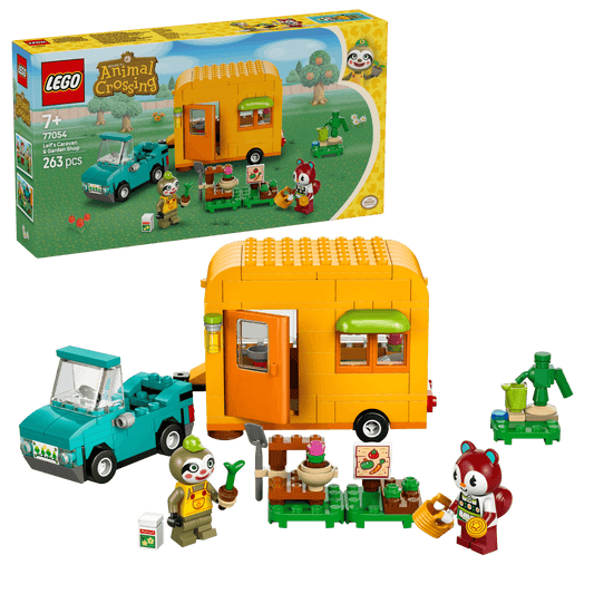 LEGO Leifs caravan en tuinwinkel 77054 Animal Crossing