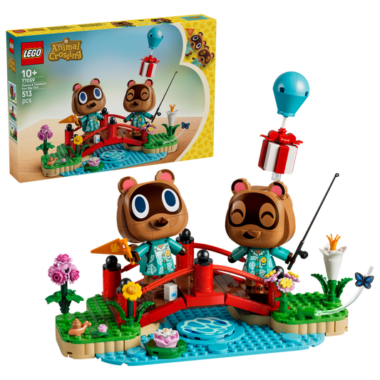 Dagje vrij met Timmy en Tommy - Dieren Speelgoed voor Kinderen met Accessoires – DIY Game Kamer Decoratie – Cadeau voor Meisjes en Jongens vanaf 10 jaar – 77059