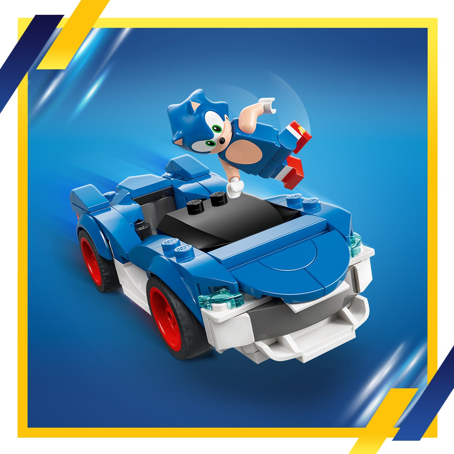LEGO Sonic the Hedgehog Sonic: Speedster Lightning - Auto Bouwpakket voor Kinderen - 77117