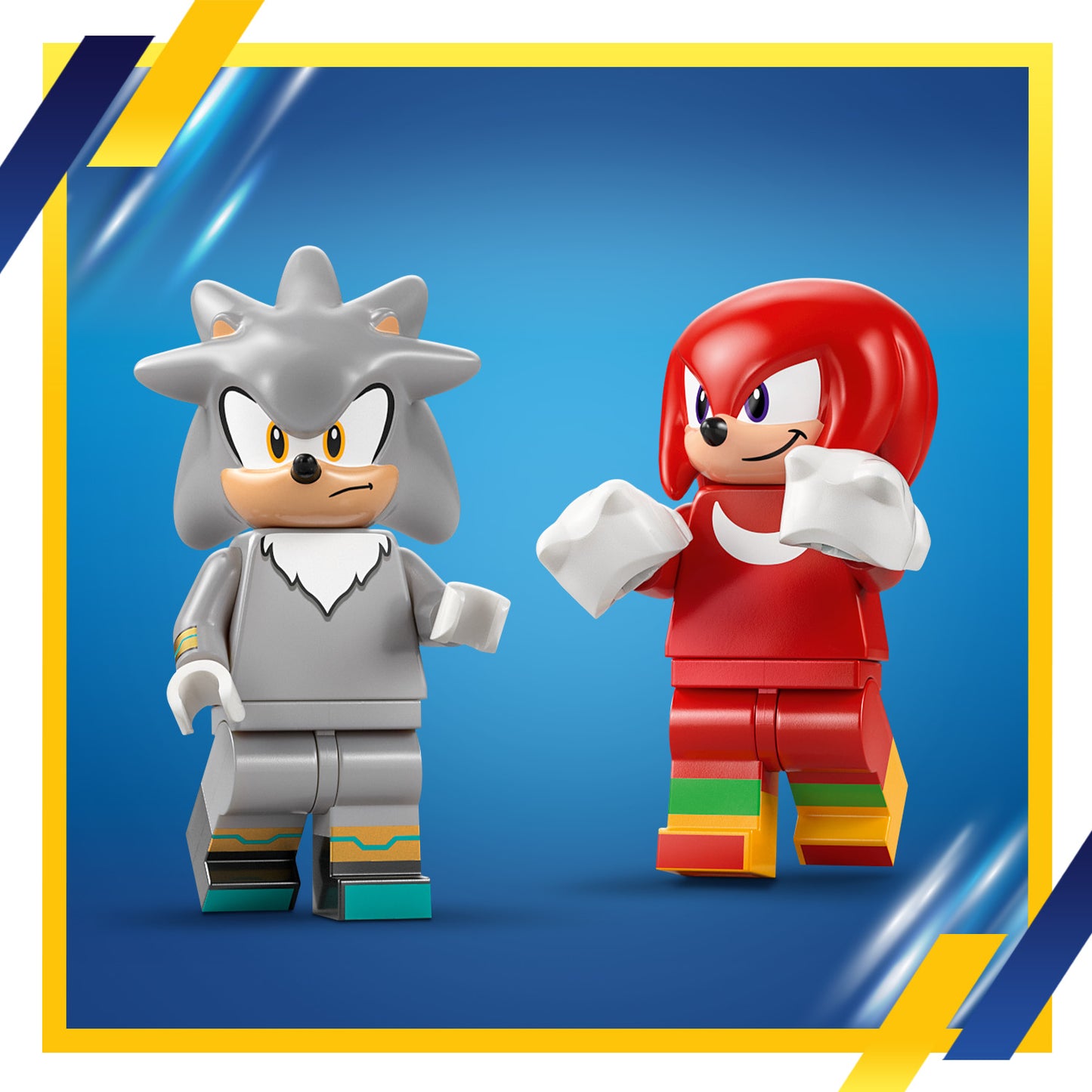 LEGO Sonic the Hedgehog Silvers Auto vs. Knuckles' Monstertruck Speelgoed voor Kinderen 77118