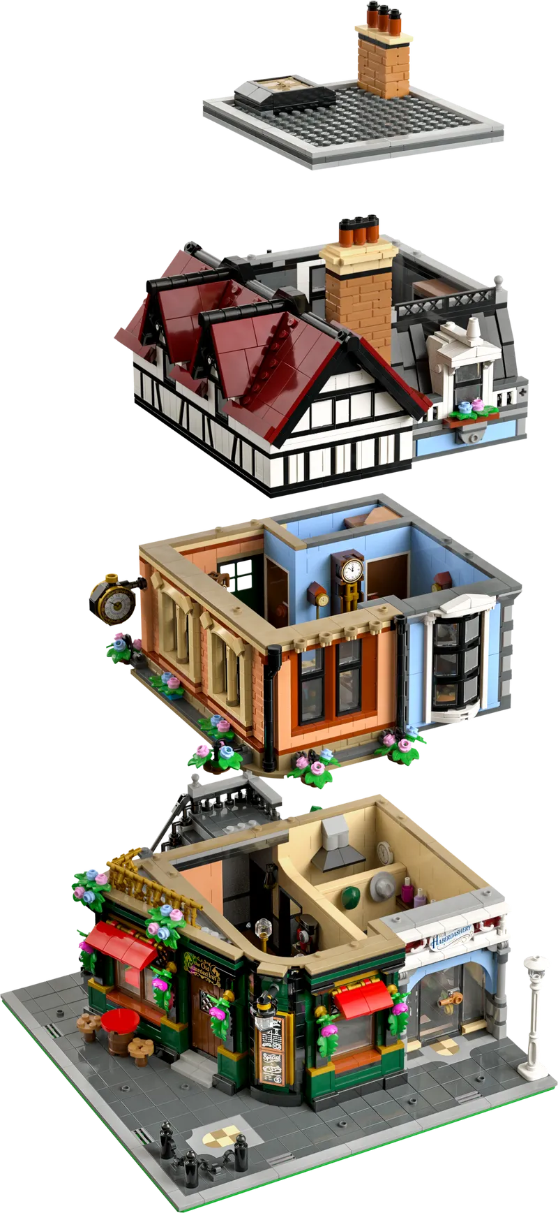 LEGO Tudor Corner House 10350 Icons