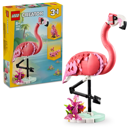 LEGO Wild Animals Pink Flamingo 31170 Creator