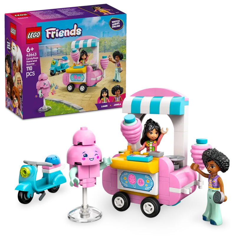 LEGO Cotton Candy &amp; Bone Cars 42643 Friends (Pre-Order: January 2025)