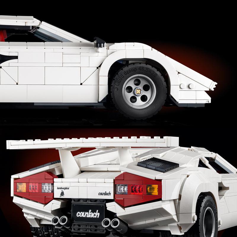 LEGO witte Lamborghini Countach 5000 Quattrovalvole 10337 Icons LEGO ICONS @ 2TTOYS | Official LEGO shop😊🥰 LEGO €. 159.99