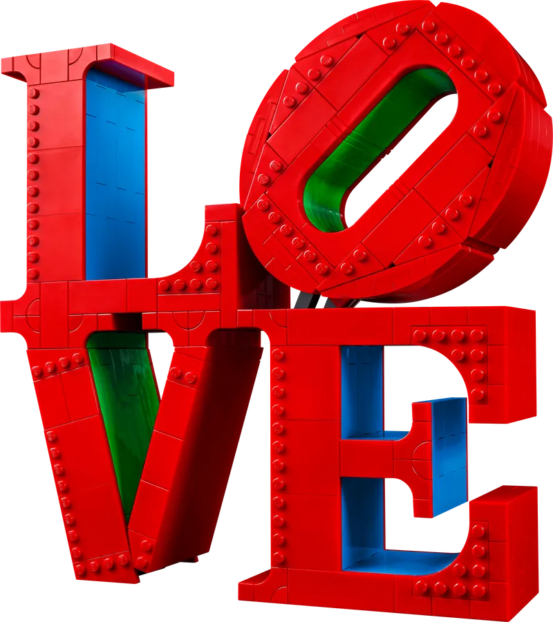 LEGO LOVE Sign 31214 Art