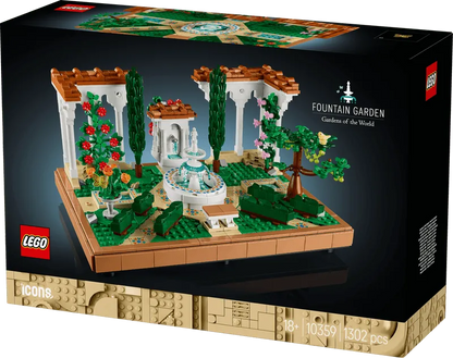 LEGO Garden with Fountain 10359 Icons