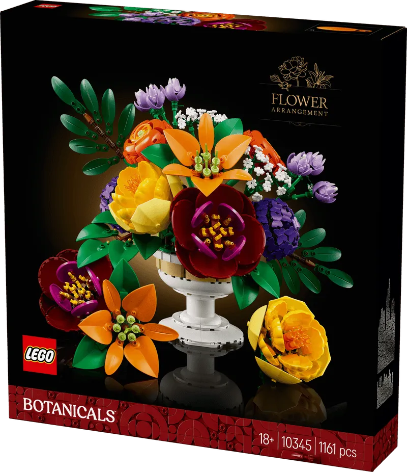 LEGO Flower Arrangement 10345 Botanical Collection (expected February 2025)