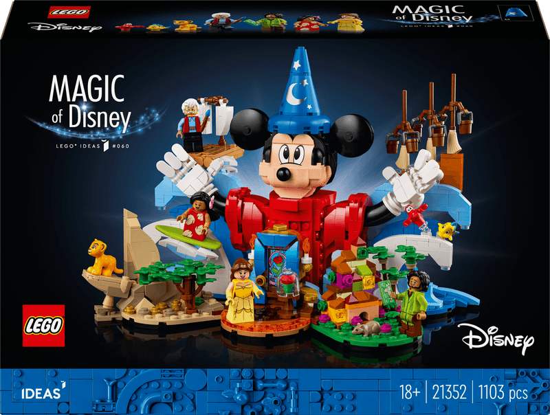 LEGO Disney 100 Celebration: Een magisch bouwavontuur 21352 Ideas