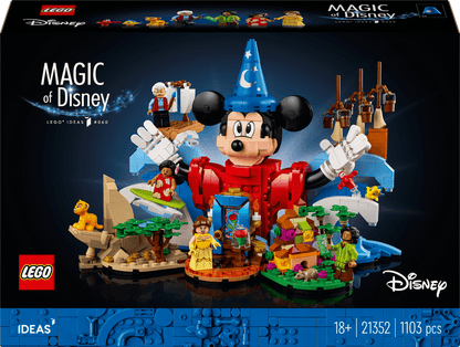 LEGO Disney 100 Celebration: Een magisch bouwavontuur 21352 Ideas