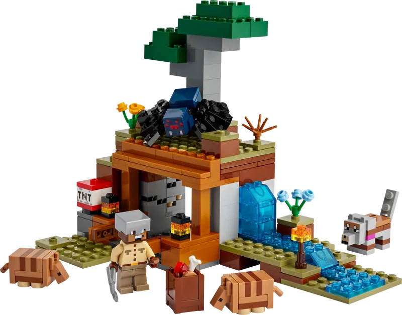 LEGO Armadillo Mijnexpeditie 21269 Minecraft