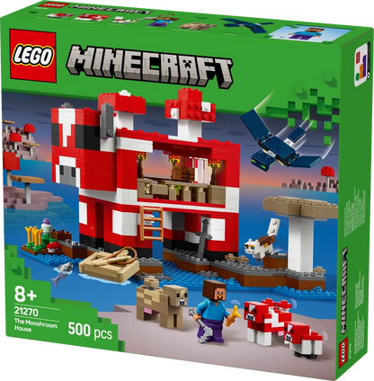 LEGO The Mushroom House 21270 Minecraft (Pre-Order: January 2025)