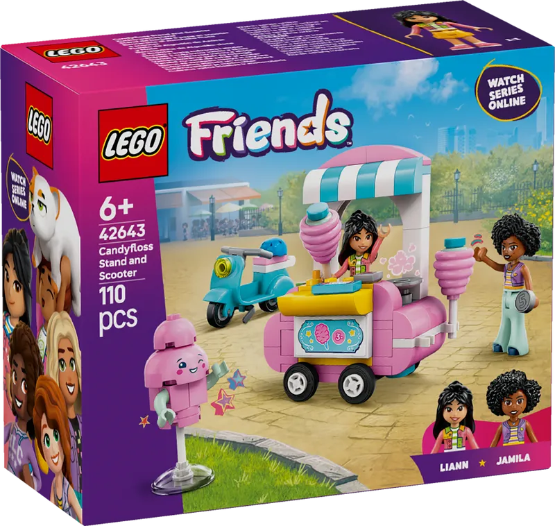 LEGO Cotton Candy &amp; Bone Cars 42643 Friends (Pre-Order: January 2025)