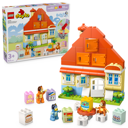 LEGO Huis van Bluey en haar familie met geheugenspel 10459 Duplo Bluey