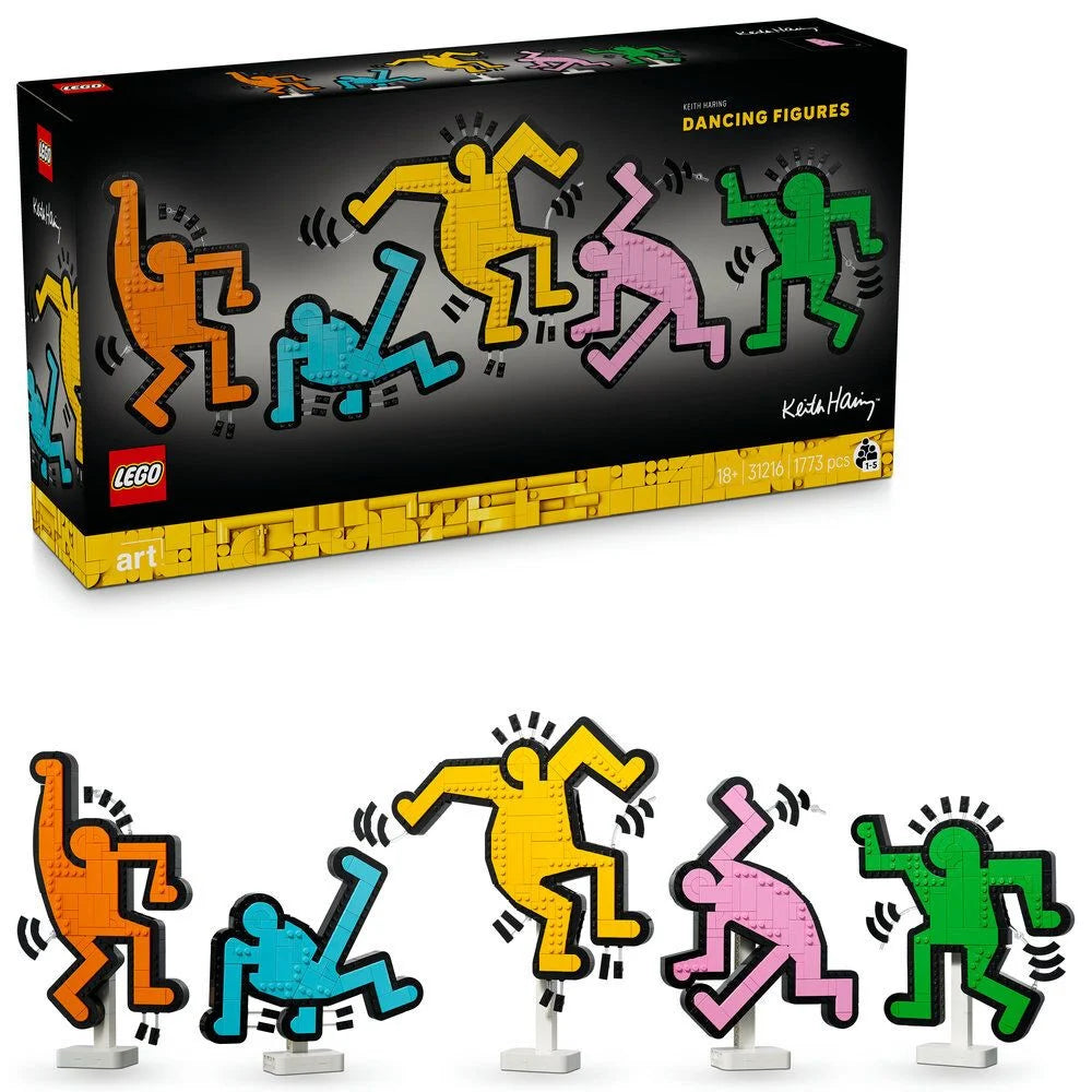 LEGO Art 31216: Keith Haring - Dansende Figuren