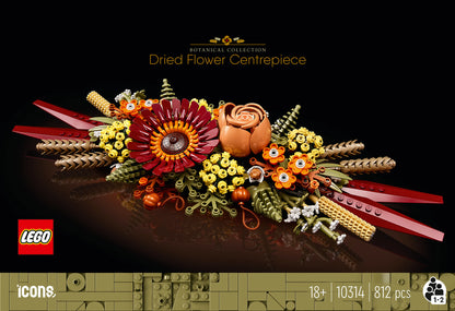 LEGO dried flower table piece 10314 Icons