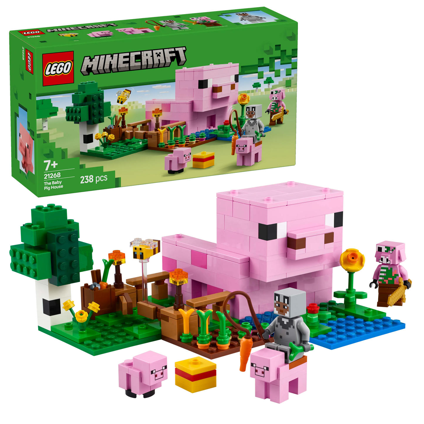 LEGO The Baby Pig House 21268 Minecraft
