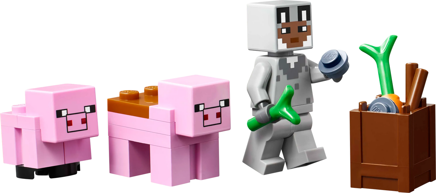 LEGO The Baby Pig House 21268 Minecraft