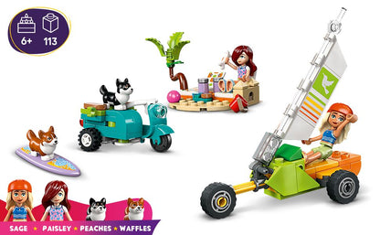 LEGO Surf & Scooter Fun with the Puppies 42641 Friends
