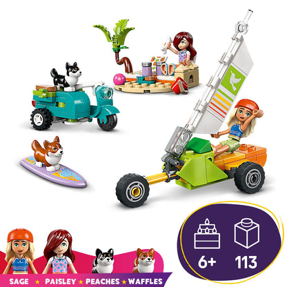 LEGO Surf & Scooter Fun with the Puppies 42641 Friends