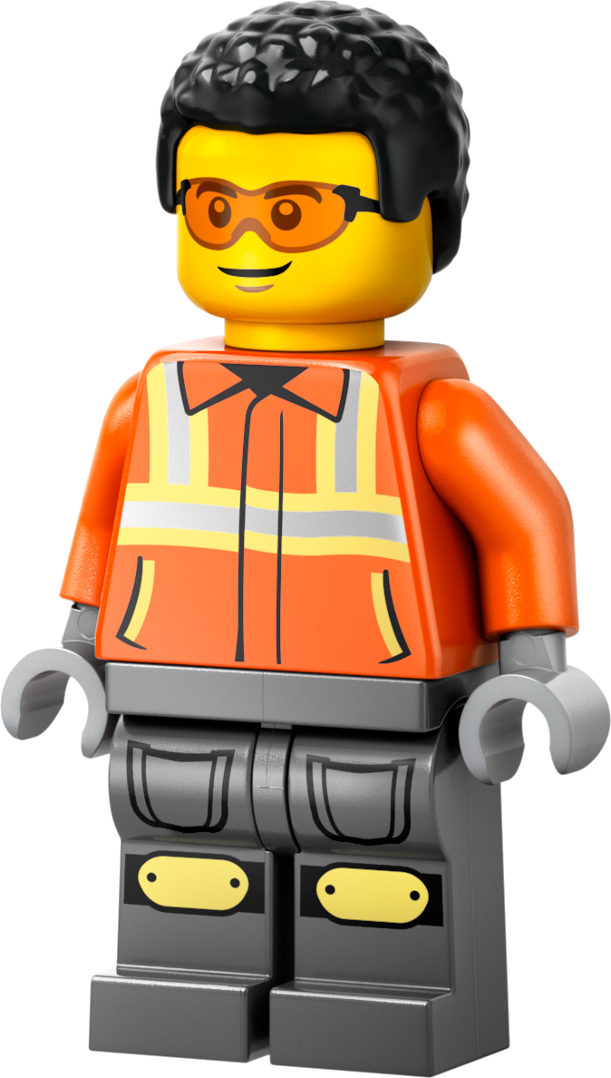 LEGO Yellow Wheel Loader Excavator 60450 City (Pre-Order: January 2025)