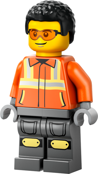 LEGO Yellow Wheel Loader Excavator 60450 City (Pre-Order: January 2025)
