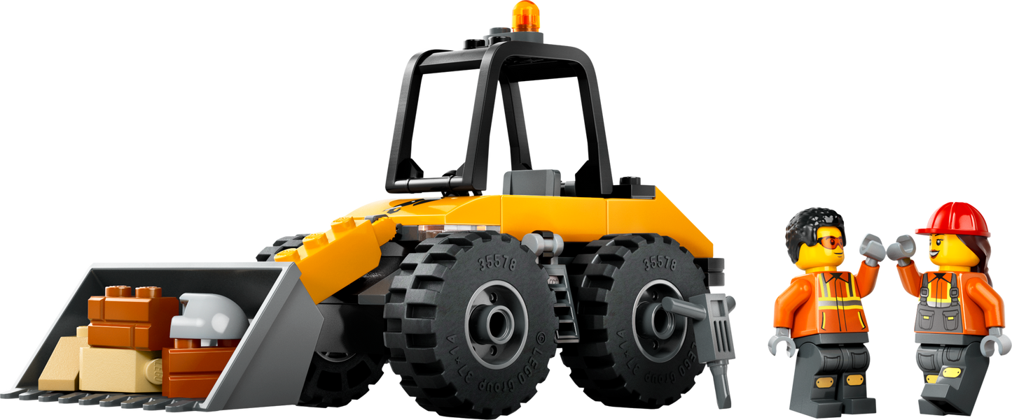 LEGO Yellow Wheel Loader Excavator 60450 City (Pre-Order: January 2025)