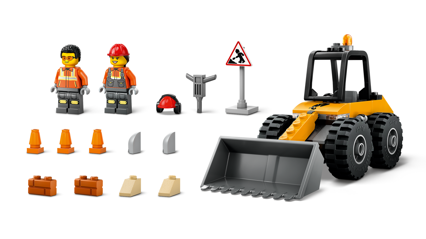 LEGO Yellow Wheel Loader Excavator 60450 City (Pre-Order: January 2025)