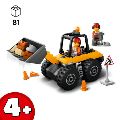 LEGO Yellow Wheel Loader Excavator 60450 City (Pre-Order: January 2025)