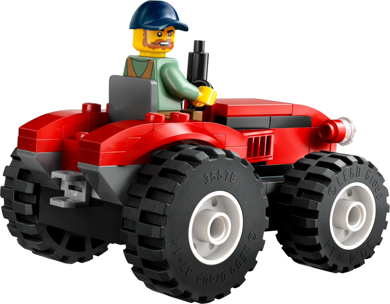 LEGO Red Tractor with Trailer and Sheep 60461 (Pre-Order: January 2025)