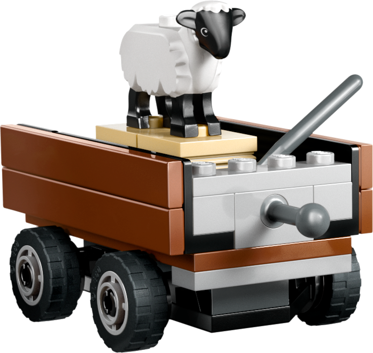 LEGO Red Tractor with Trailer and Sheep 60461 (Pre-Order: January 2025)
