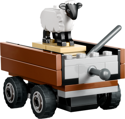 LEGO Red Tractor with Trailer and Sheep 60461 (Pre-Order: January 2025)