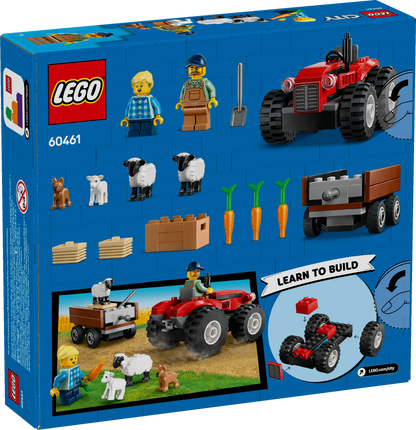 LEGO Red Tractor with Trailer and Sheep 60461 (Pre-Order: January 2025)