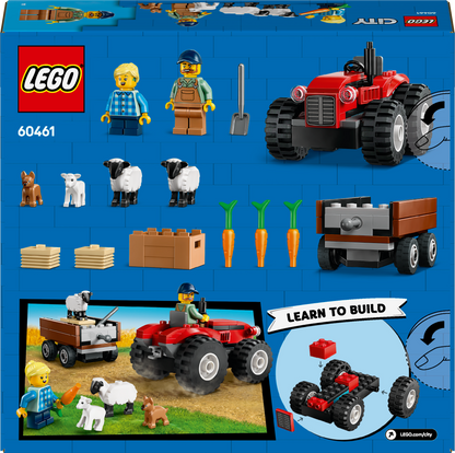 LEGO Red Tractor with Trailer and Sheep 60461 (Pre-Order: January 2025)