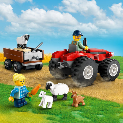 LEGO Red Tractor with Trailer and Sheep 60461 (Pre-Order: January 2025)