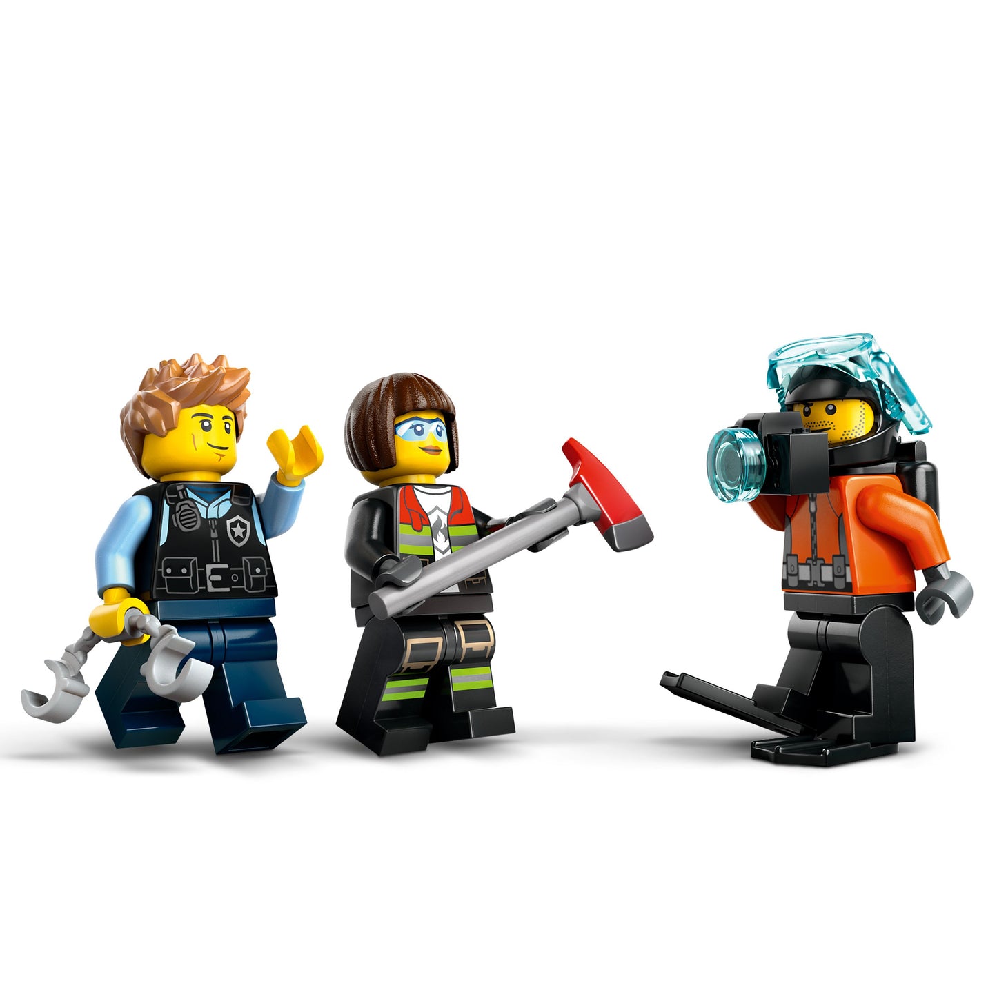 LEGO Helicopter, Fire Truck and Submarine 60462 City