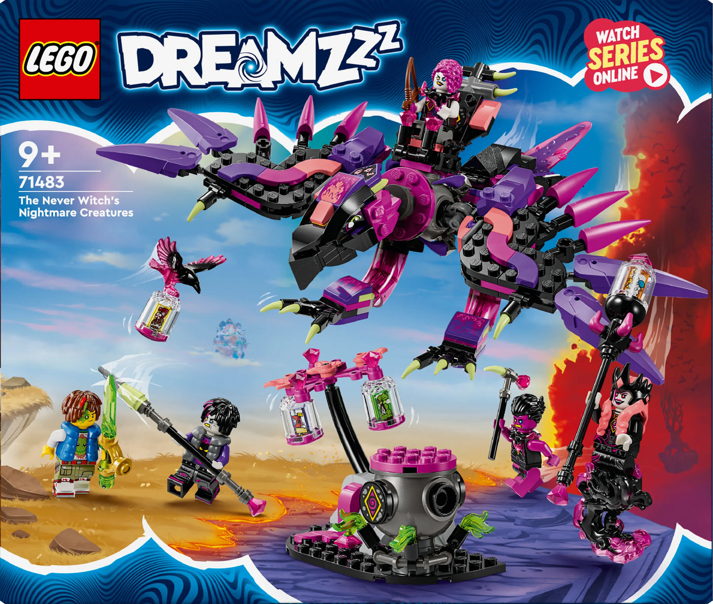 LEGO The Nightmare Creatures of the Lower Witch 71483 Dreamzzz (Pre-Order: expected August)