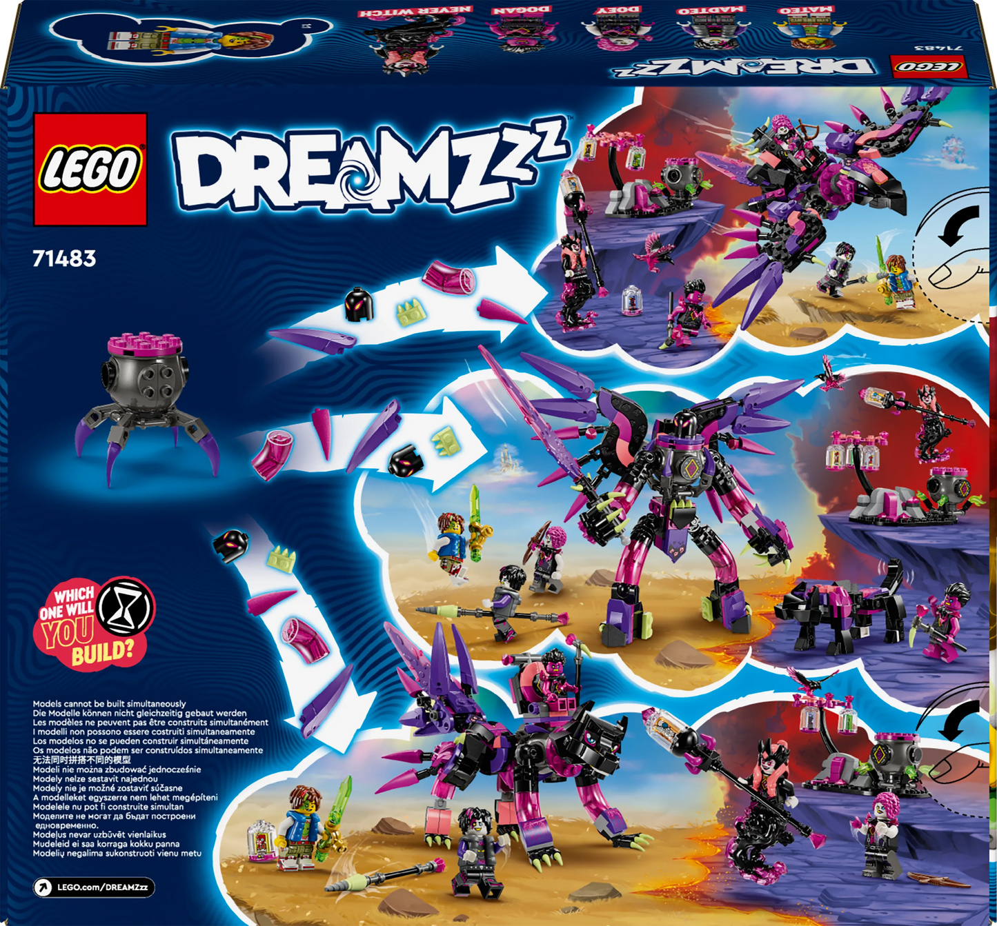 LEGO The Nightmare Creatures of the Lower Witch 71483 Dreamzzz (Pre-Order: expected August)