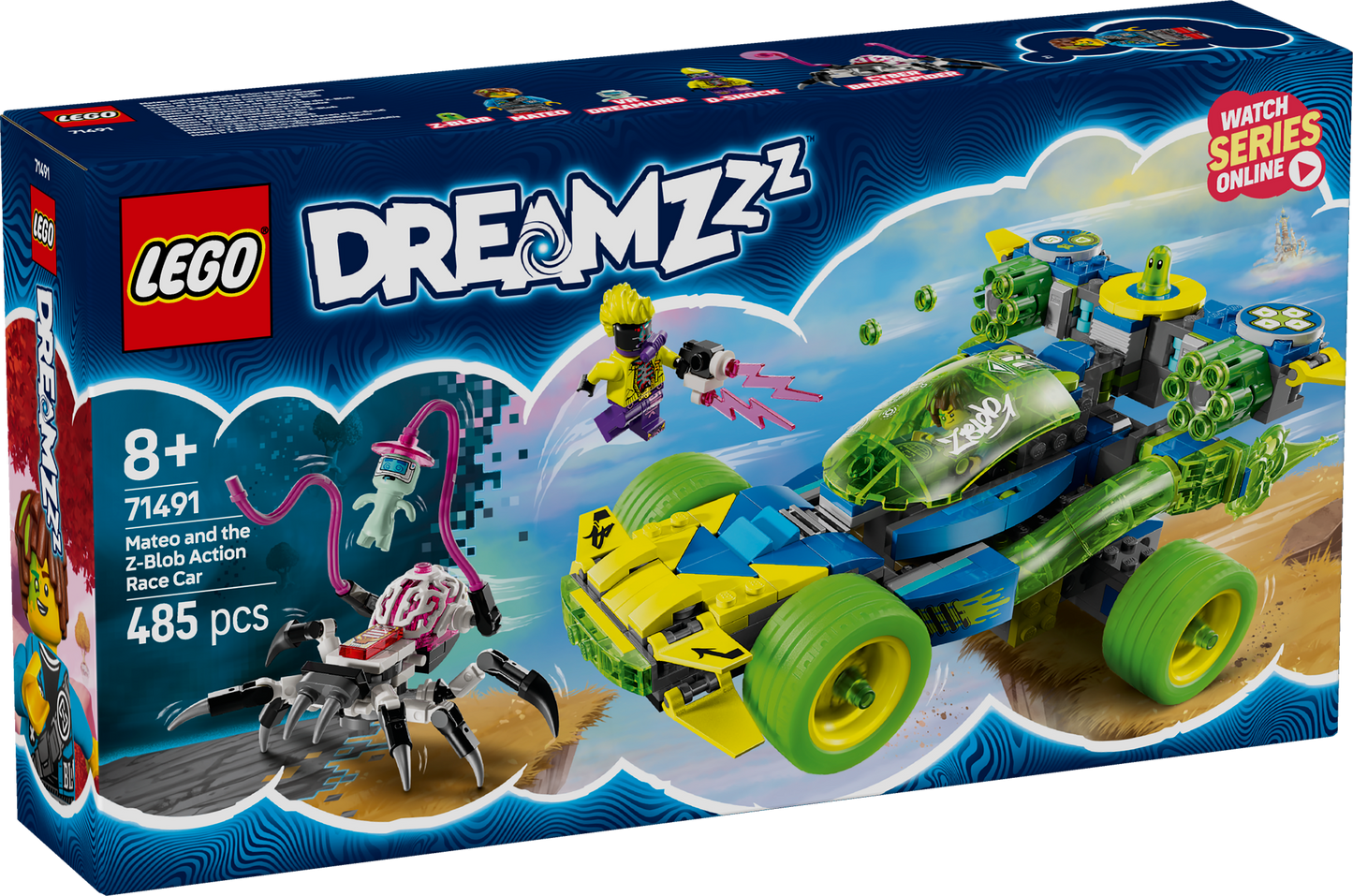 LEGO Mateo and the Z-Blob Action Vehicle 71491 Dreamzzz (Pre-Order: January 2025)