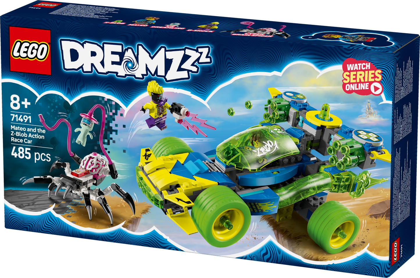 LEGO Mateo and the Z-Blob Action Vehicle 71491 Dreamzzz (Pre-Order: January 2025)