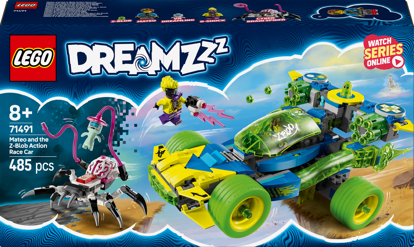 LEGO Mateo and the Z-Blob Action Vehicle 71491 Dreamzzz (Pre-Order: January 2025)