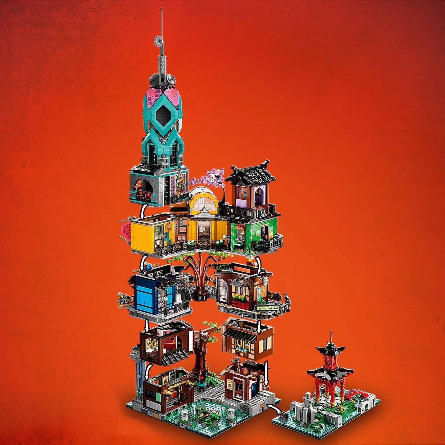 LEGO NINJAGO City Gardens 71741 Ninjago