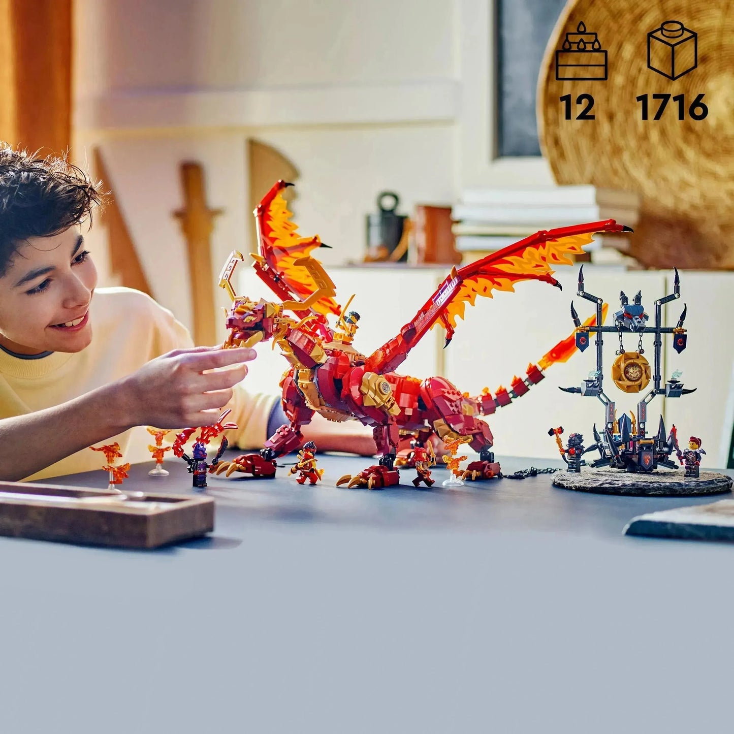 LEGO Source Dragon of Motion 71822 Ninjago