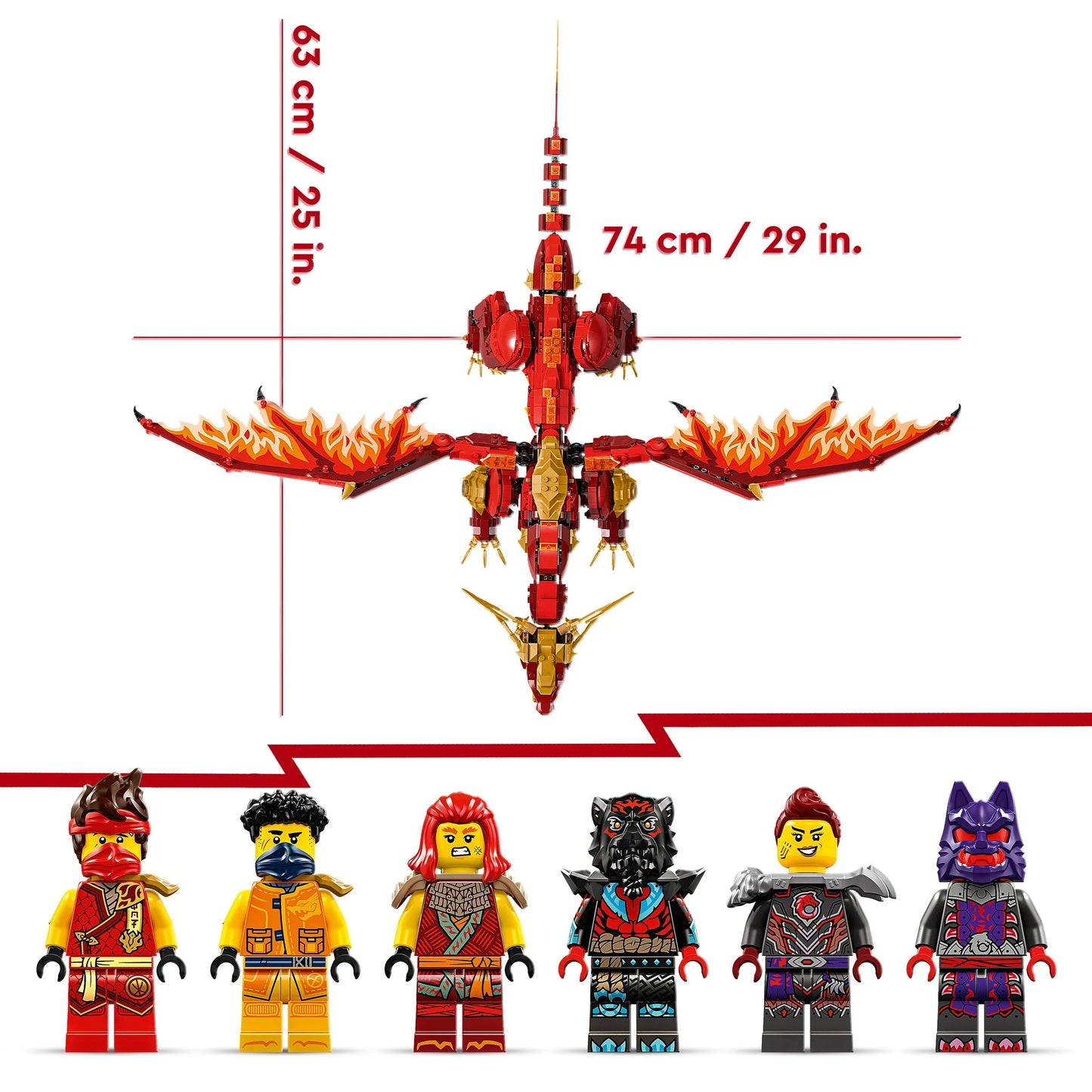 LEGO Source Dragon of Motion 71822 Ninjago