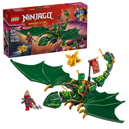 LEGO Lloyd Green Forest Dragon 71829 Ninjago